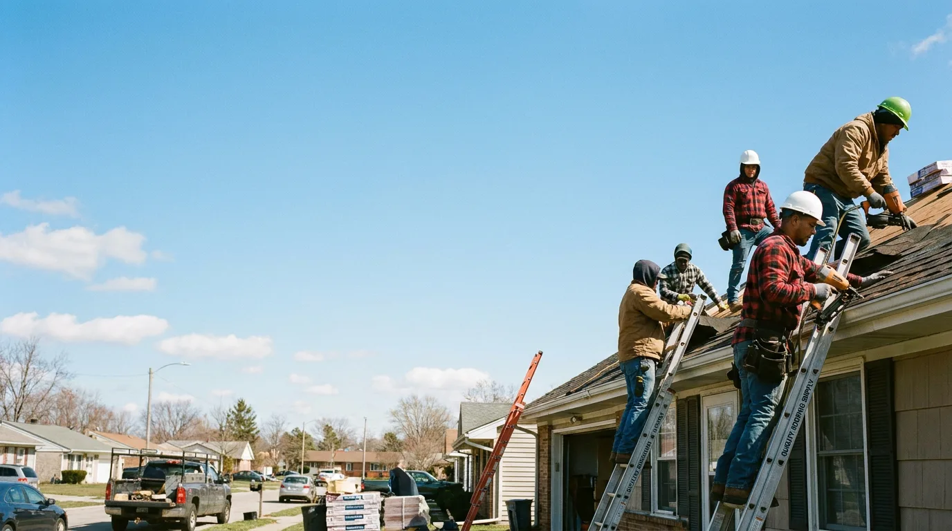 Roofing in Mccausland, IA near me